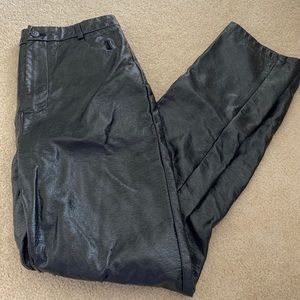 Leather pants